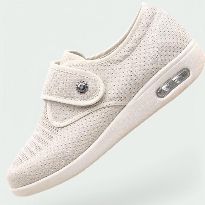 Kvinnenes Komfortable Sko med Borrelås – Pustende og Justerbare 7