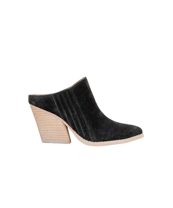 Kvinners Chunky Hill Wedge Mule 0