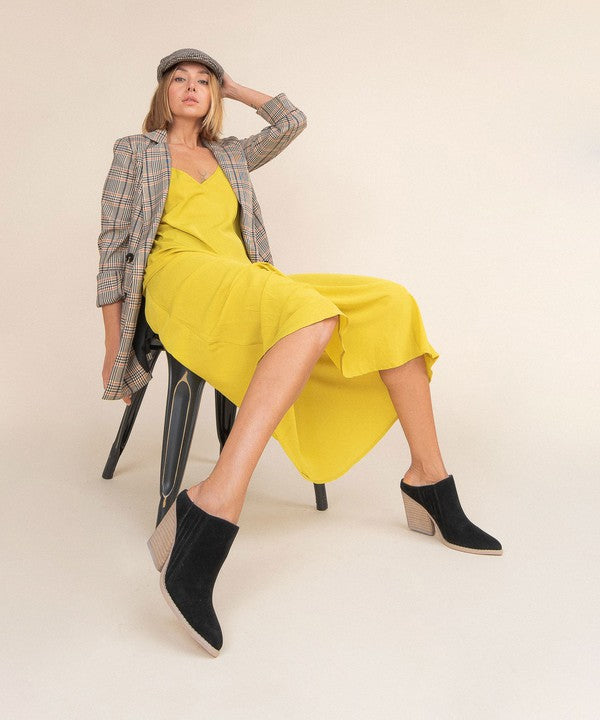 Kvinners Chunky Hill Wedge Mule 2