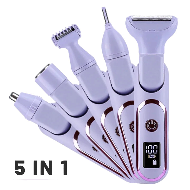 Kvinners Elektrisk Barbermaskin Multifunksjonell Trimmer 0