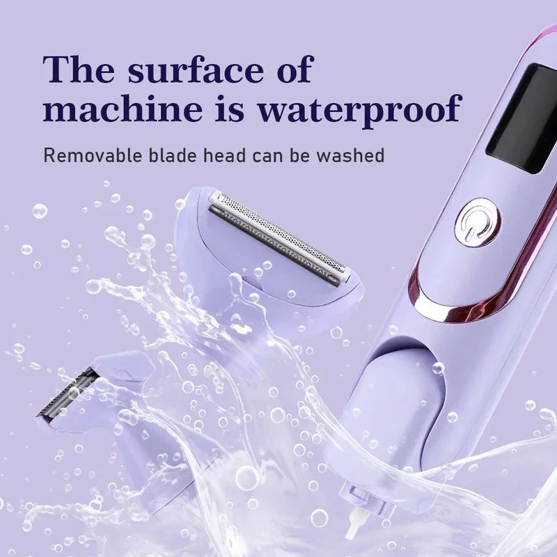 Kvinners Elektrisk Barbermaskin Multifunksjonell Trimmer 5