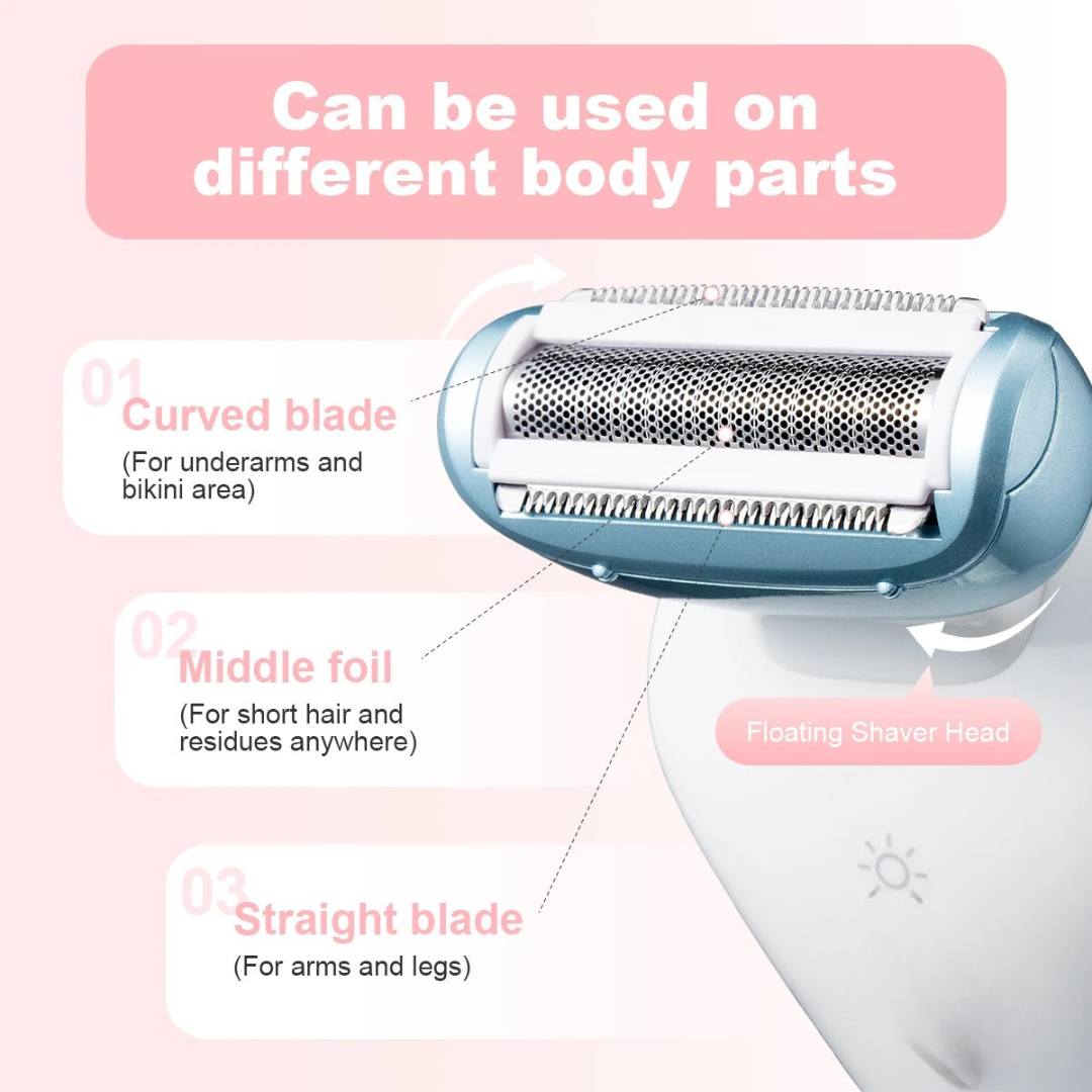 Kvinners Elektriske Barbermaskin 5-i-1