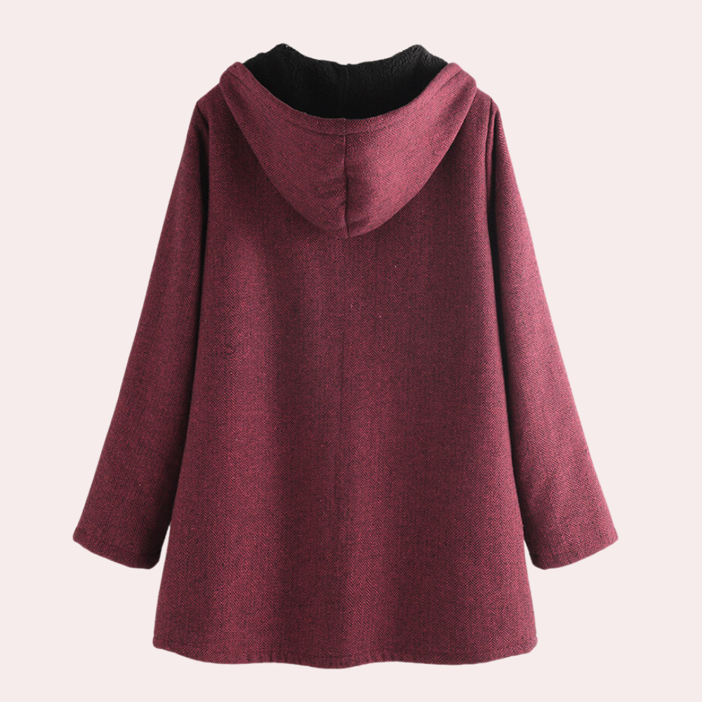 Kvinners Hettejakke Komfortabel og Varm 1