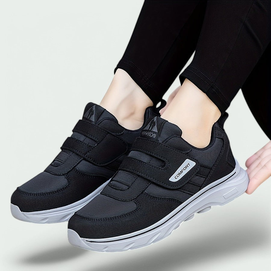 Kvinners Komfortable Sandaler med Borrelås og Pustende Materiale 2