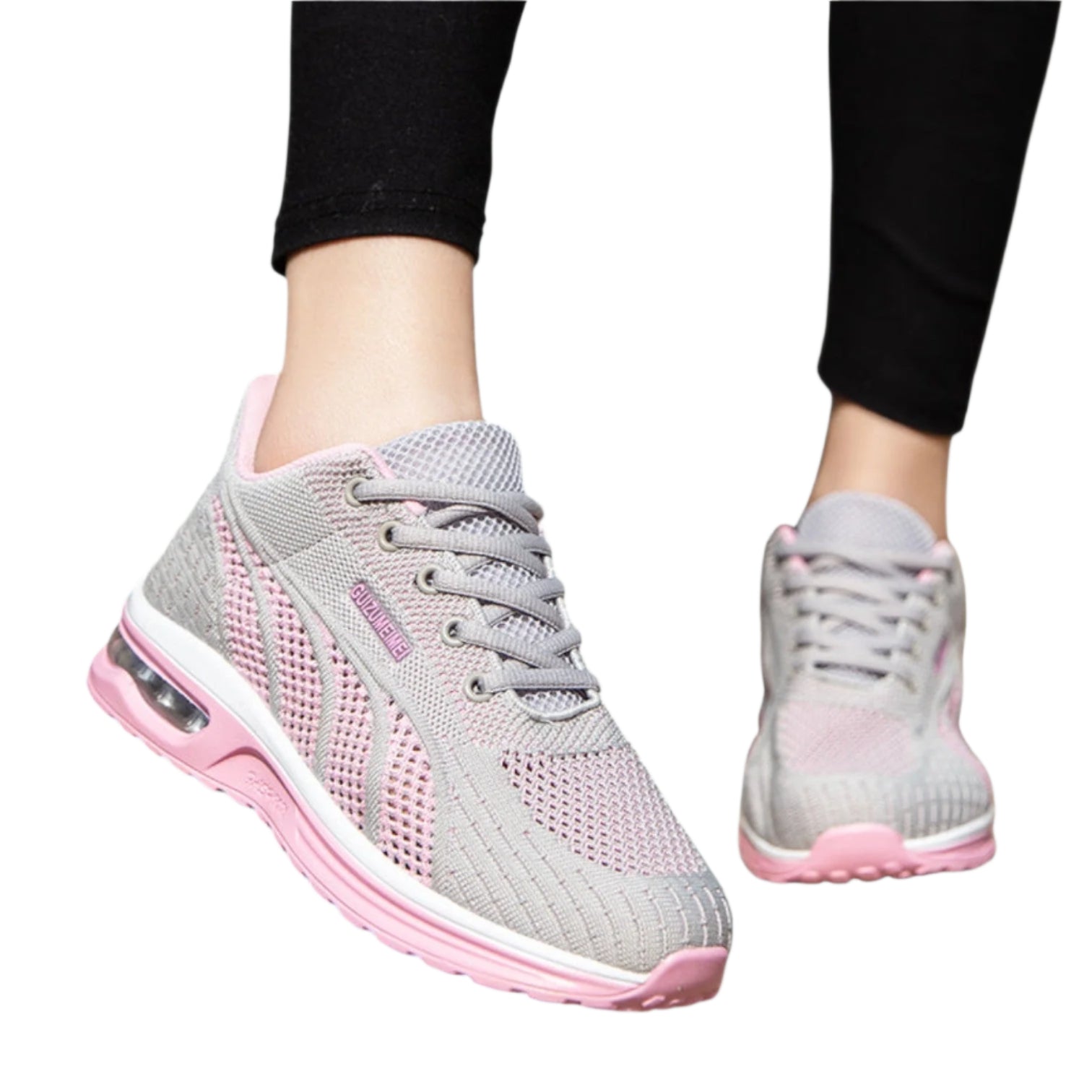 Kvinners Løpesko med Pustende Materiale og Støtdempende Hæl 0