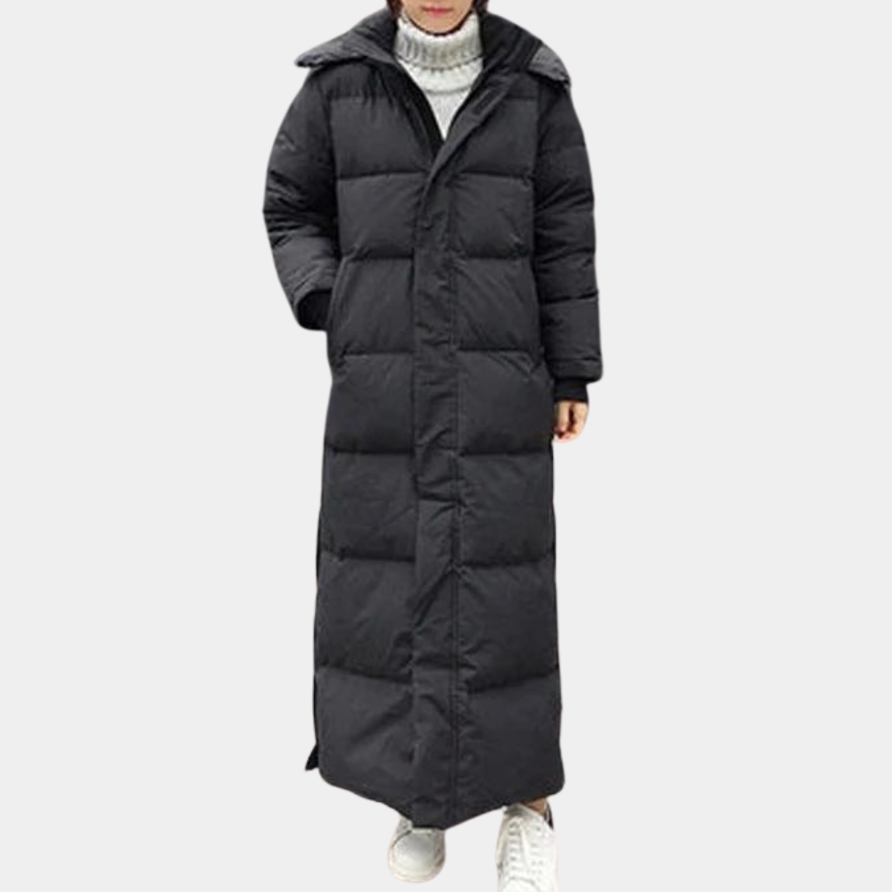 Kvinners Overdimensjonert Vinterfrakk Trendy 1