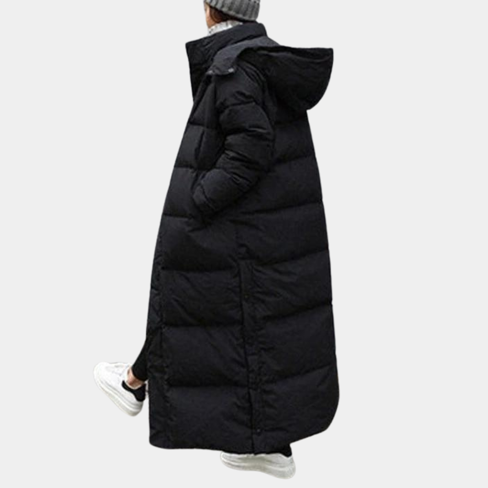 Kvinners Overdimensjonert Vinterfrakk Trendy 3