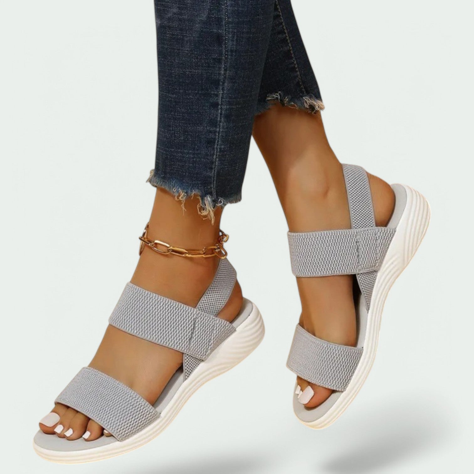 Kvinners Sandaler med Støtte og Pustende Materiale 1