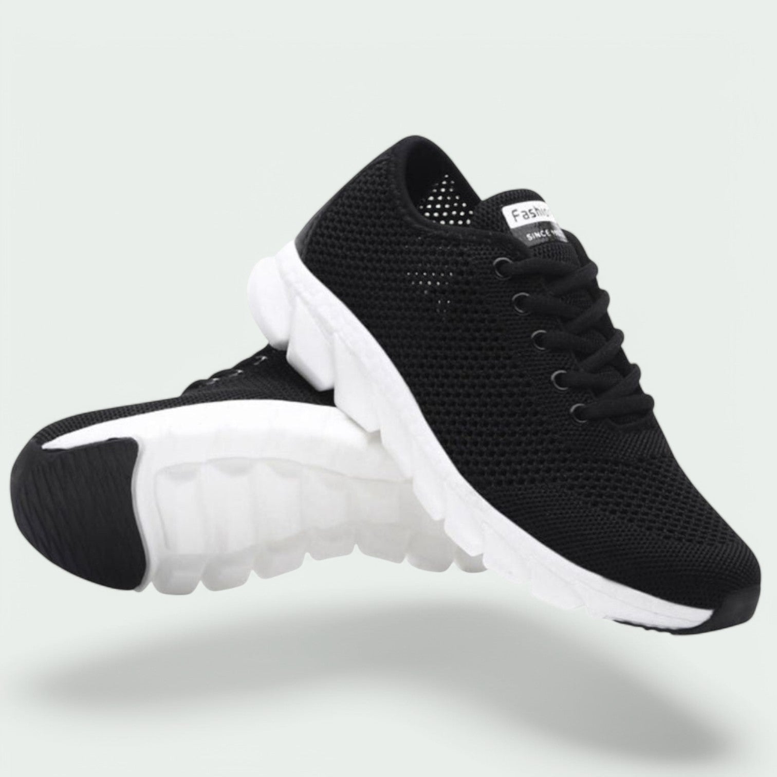 Kvinners Sneakers Pustende Tekstil Støttende Gummisåle 5