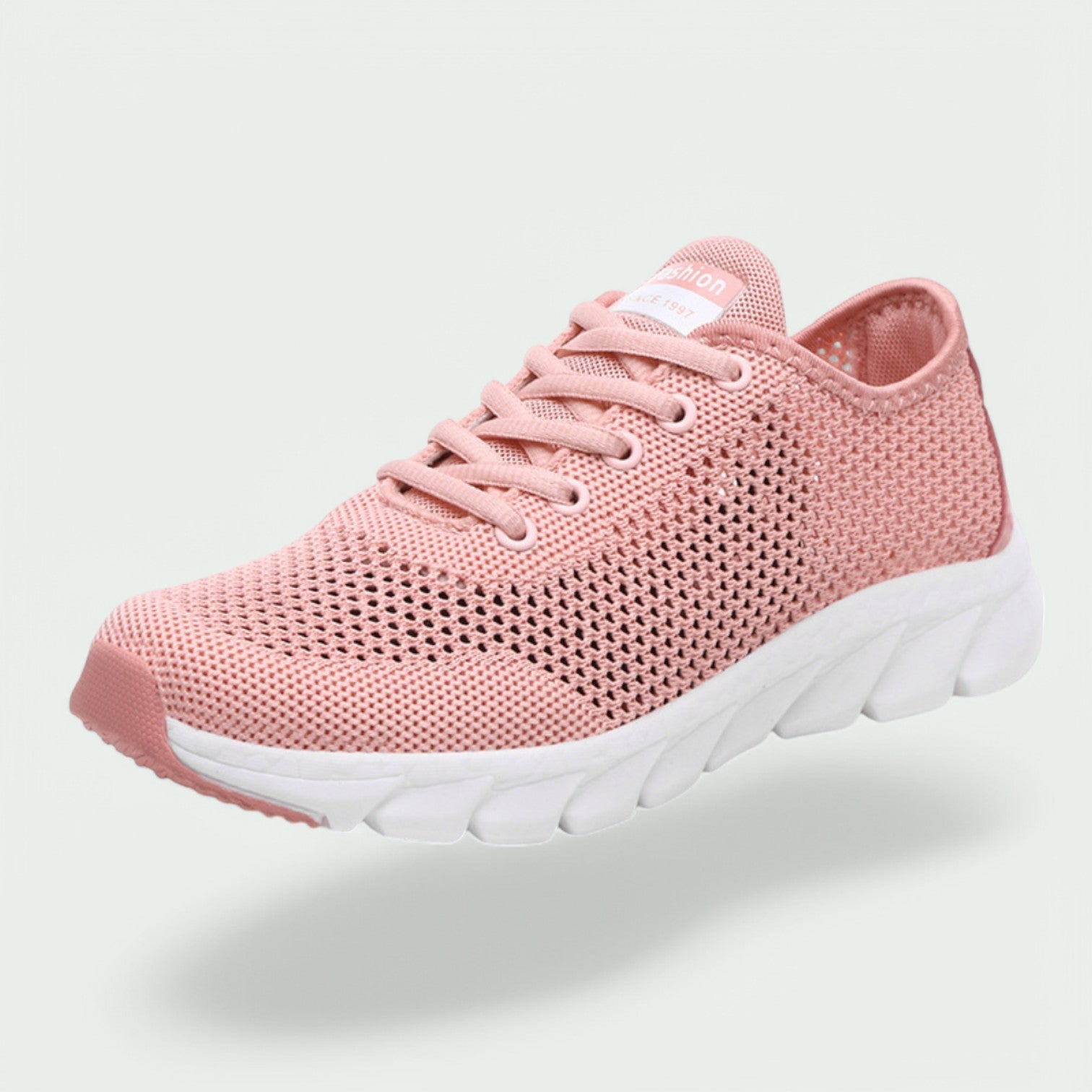 Kvinners Sneakers Pustende Tekstil Støttende Gummisåle 9