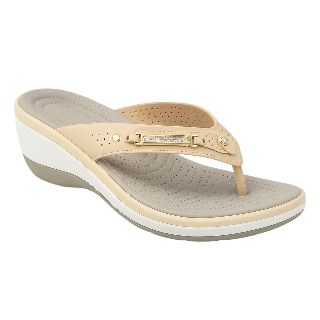 Kvinners Sommer Slipper Støttende Myk Stoffblanding 0