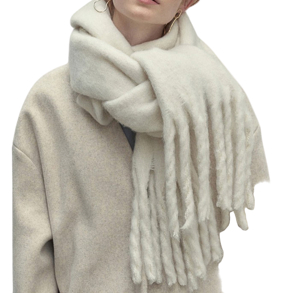 Kvinners Tørklær Myk Polyester Allsidig Design 0