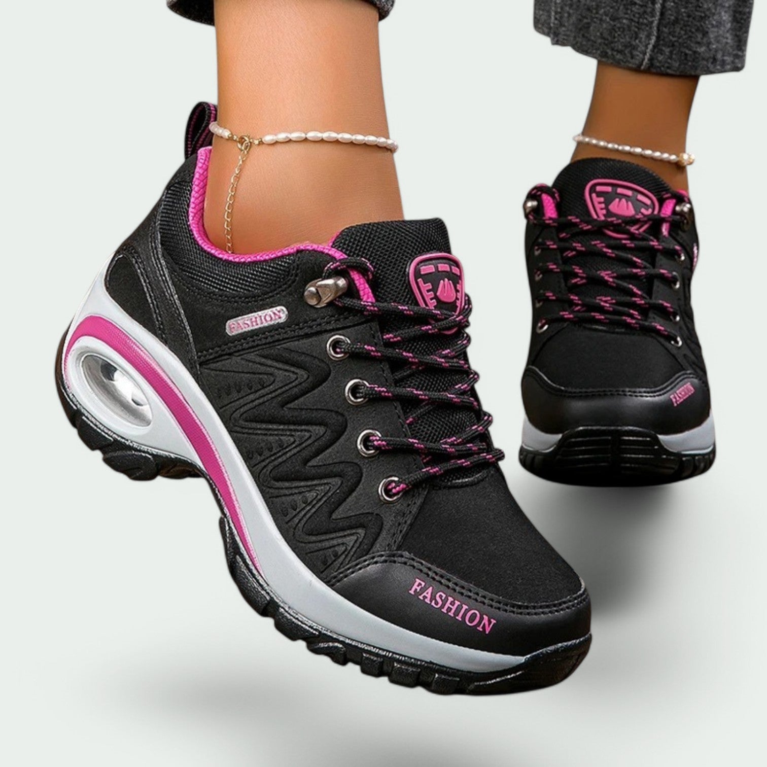 Kvinners Vanntette Tursko Slip-On med Komfort 1