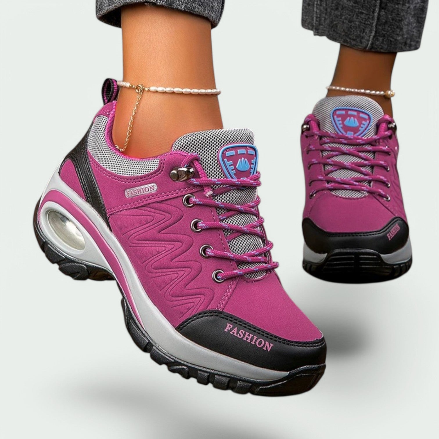 Kvinners Vanntette Tursko Slip-On med Komfort 2