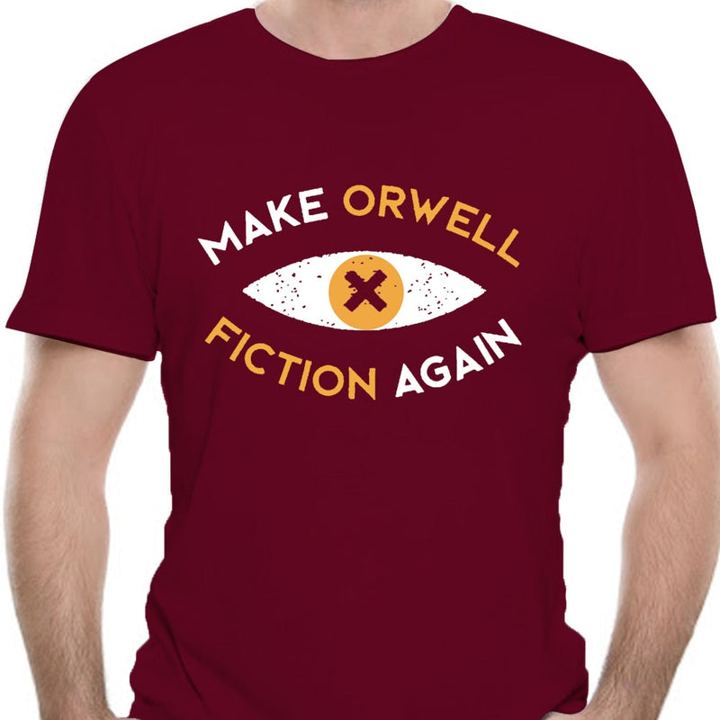 Lag Orwell Fiction Again Tee