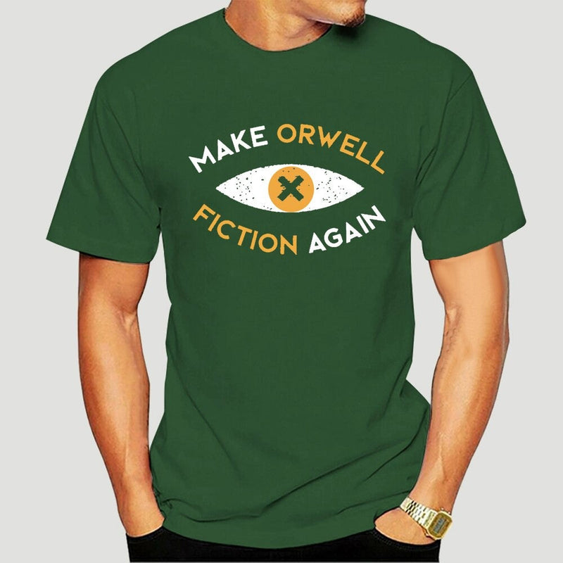 Lag Orwell Fiction Again Tee