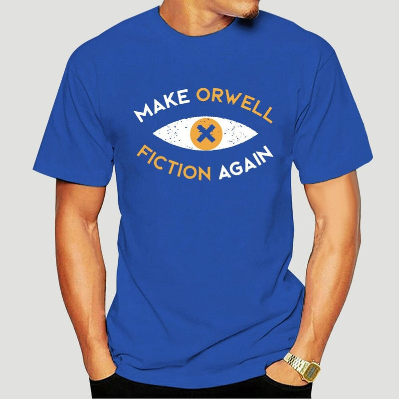 Lag Orwell Fiction Again Tee