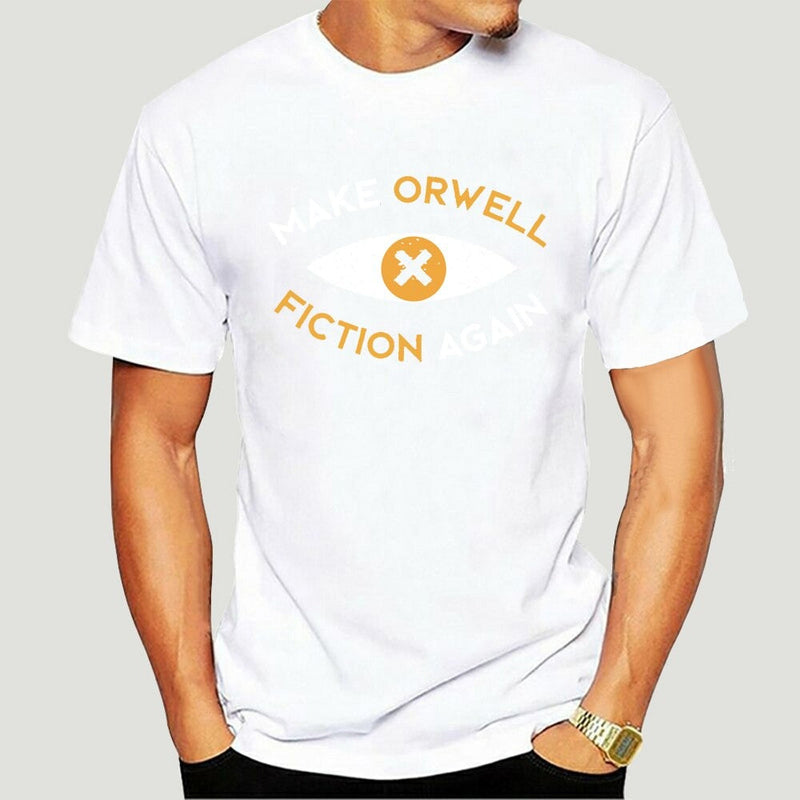 Lag Orwell Fiction Again Tee