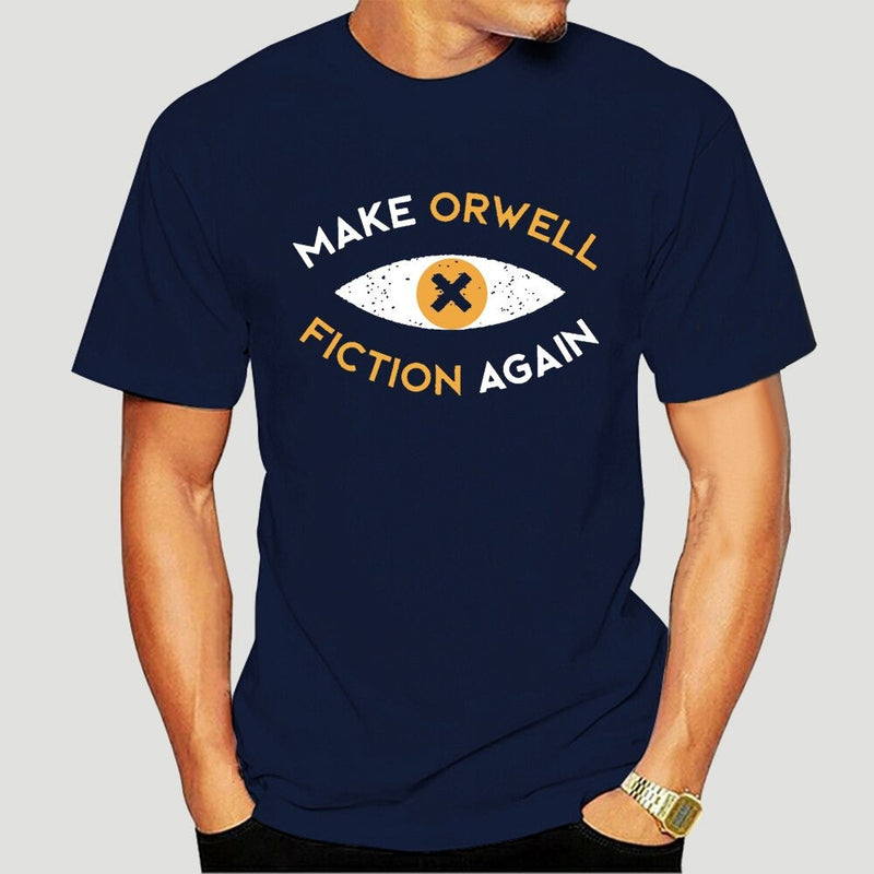 Lag Orwell Fiction Again Tee