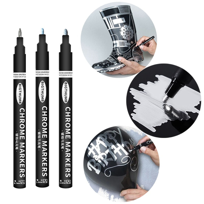 Liquid Mirror Chrome Marker