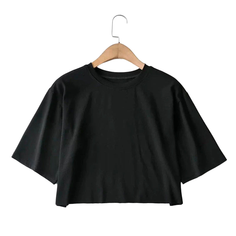 Løs Crop Top