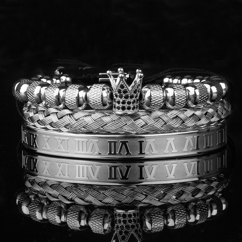 Luksus Krone Armbåndsett