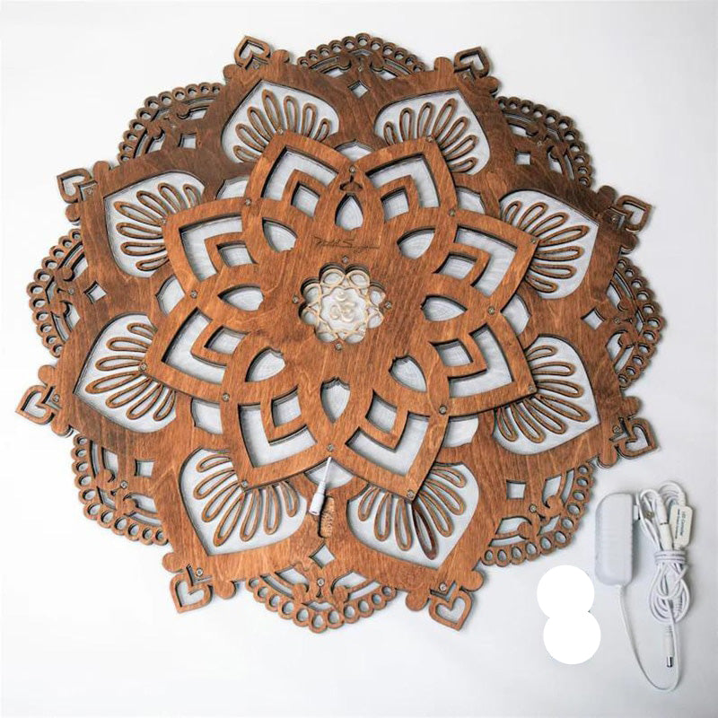 Mandala Yoga Lampe