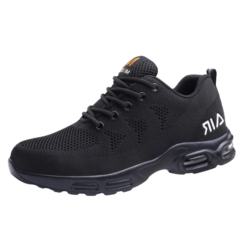 Menns Arbeidssko Joggesko Med Stål Tå Sporty Design 6