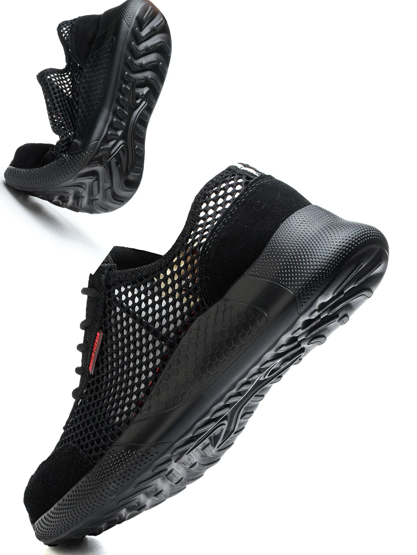 Menns Arbeidssko Lett Design Pustende Komfort 3