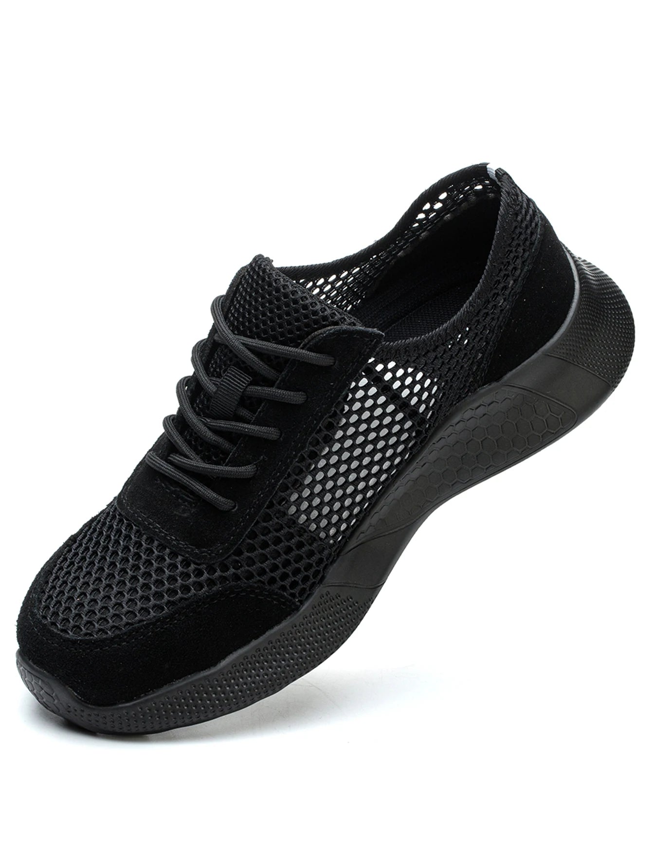 Menns Arbeidssko Lett Design Pustende Komfort 4