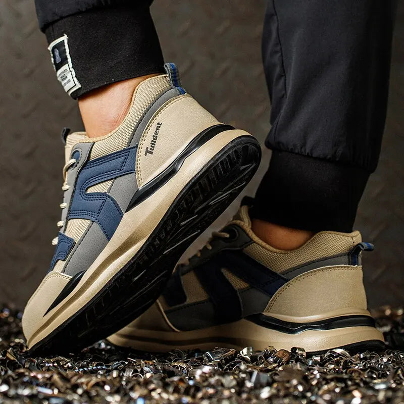 Menns Arbeidssko med Stål Tåhette og Punkteringssikring Moderne Design 3