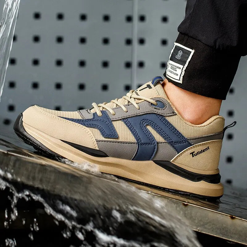 Menns Arbeidssko med Stål Tåhette og Punkteringssikring Moderne Design 4