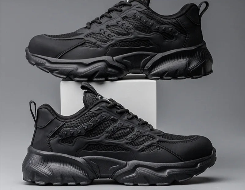 Menns Sikkerhetssko Pustende med Stål Tå og Sklisikker Såle 2