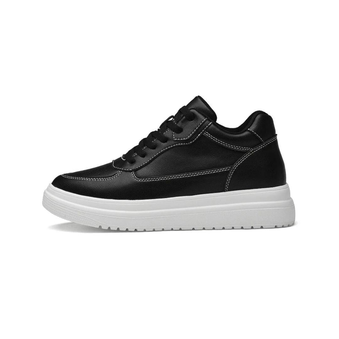 Menns Sneakers med Skjult Høyde og Minimalistisk Design 3
