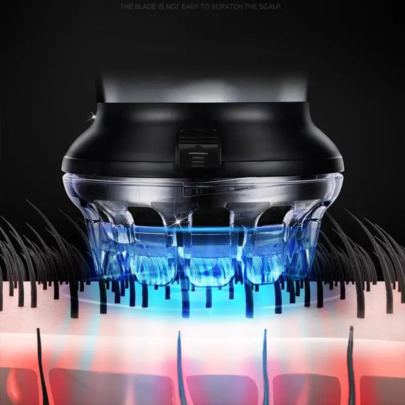 Menns Trådløs Hårklipper Ergonomisk Design med Justerbare Skjærelengder 1