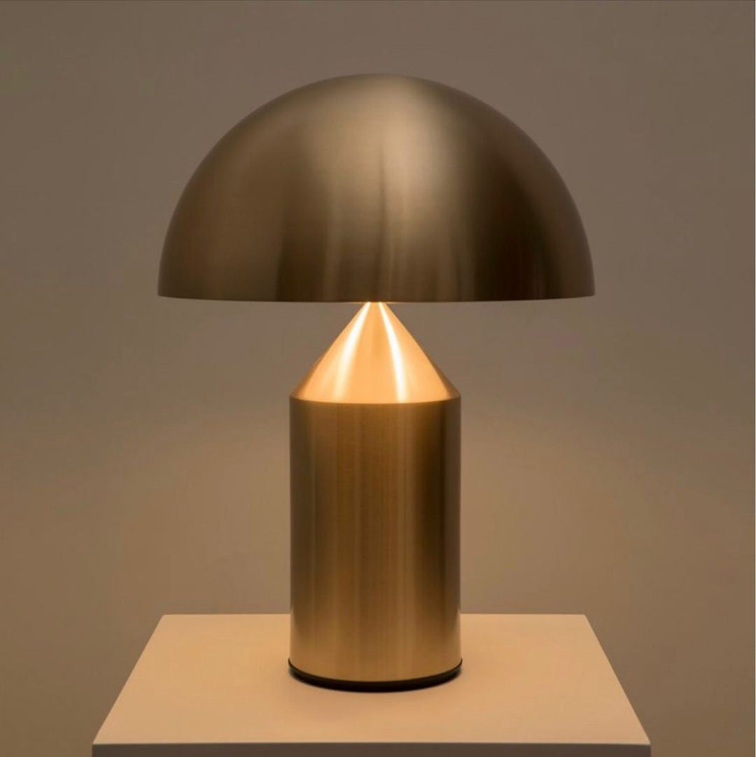 Minimalistisk Bordlampe med Geometrisk Design til Stue og Soverom 2