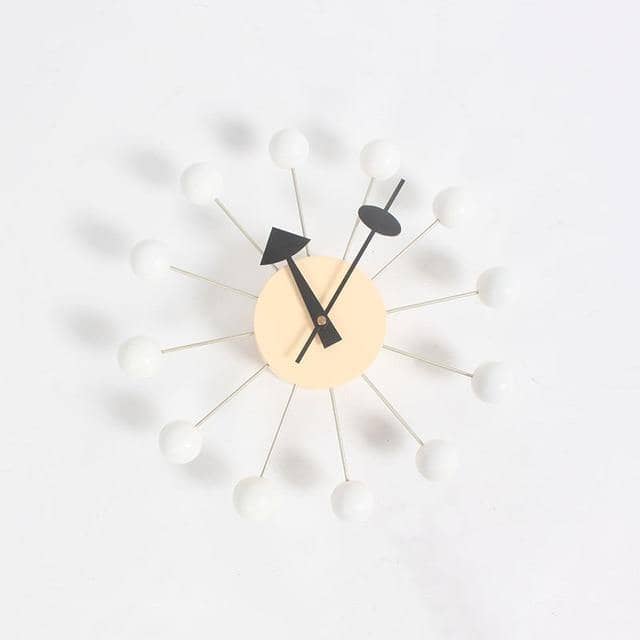 Minimalistisk Veggklokke 3D Ball for Hjemmet 4