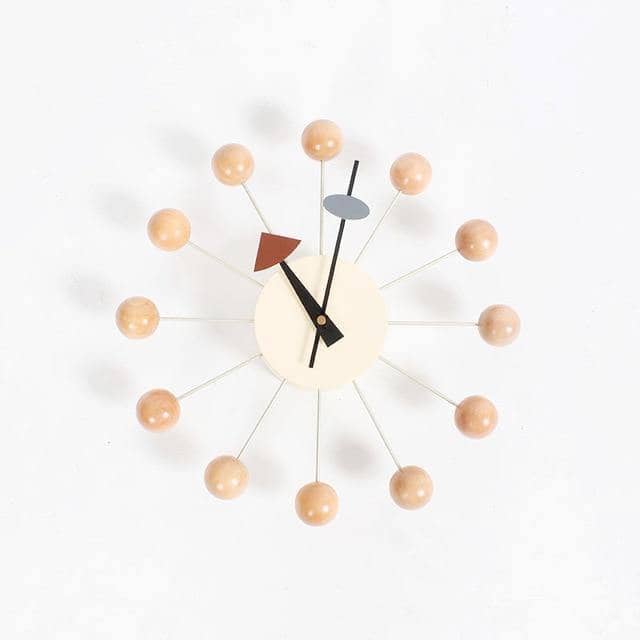 Minimalistisk Veggklokke 3D Ball for Hjemmet 9
