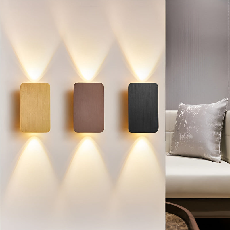 Moderne LED Vegglampe Minimalistisk Design 1