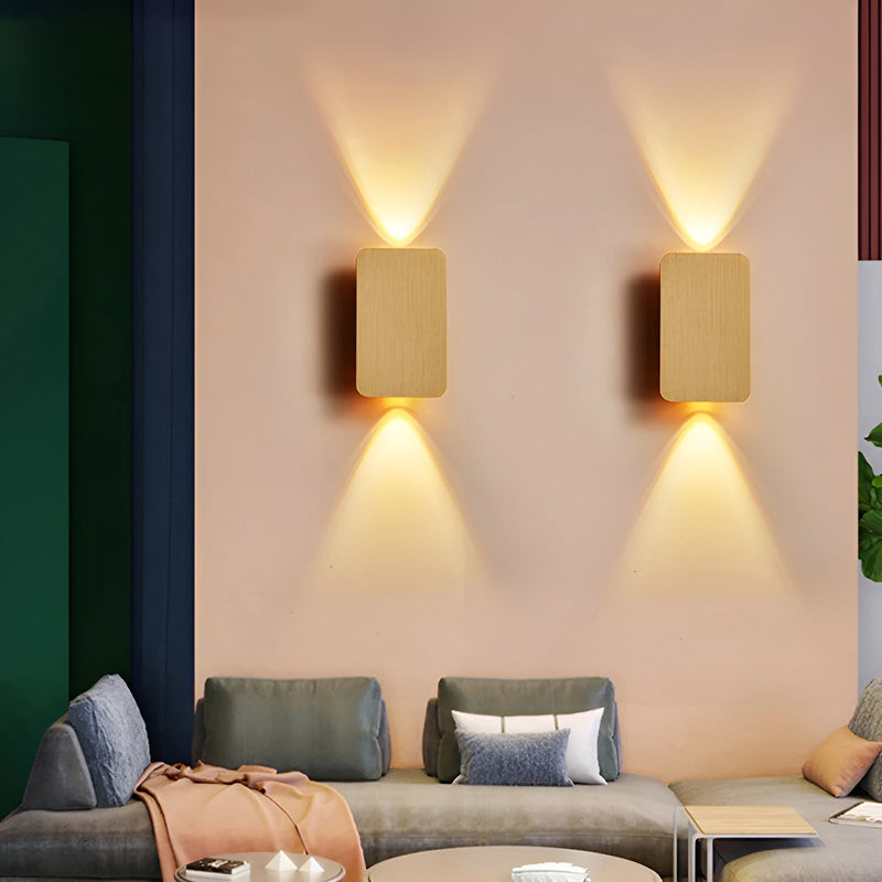 Moderne LED Vegglampe Minimalistisk Design 9