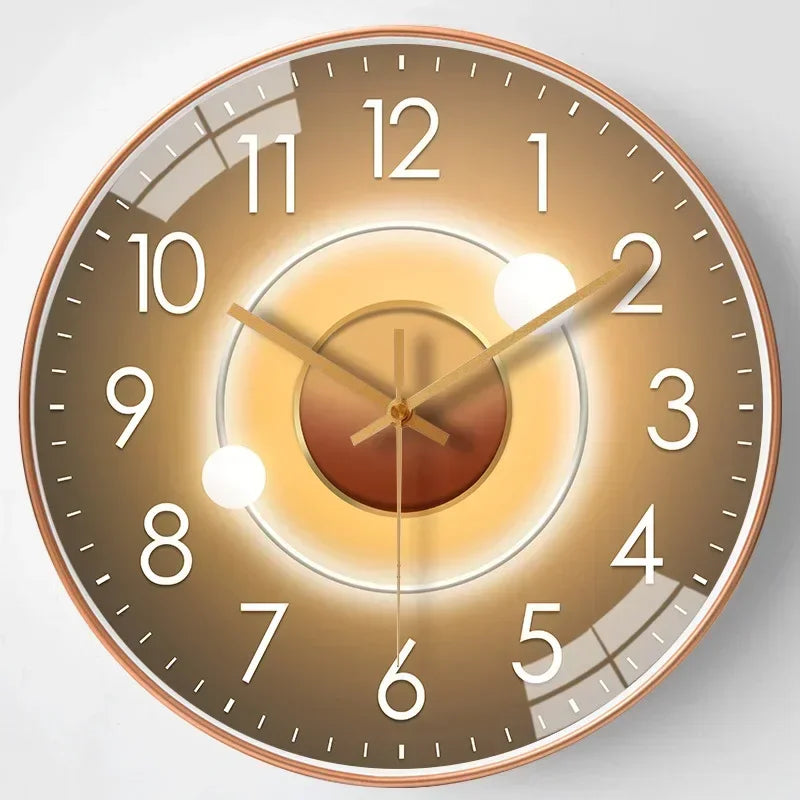 Moderne Veggklokke Minimalistisk Design 0