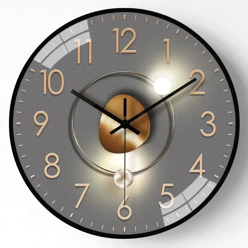 Moderne Veggklokke Minimalistisk Design 10