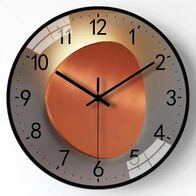 Moderne Veggklokke Minimalistisk Design 12