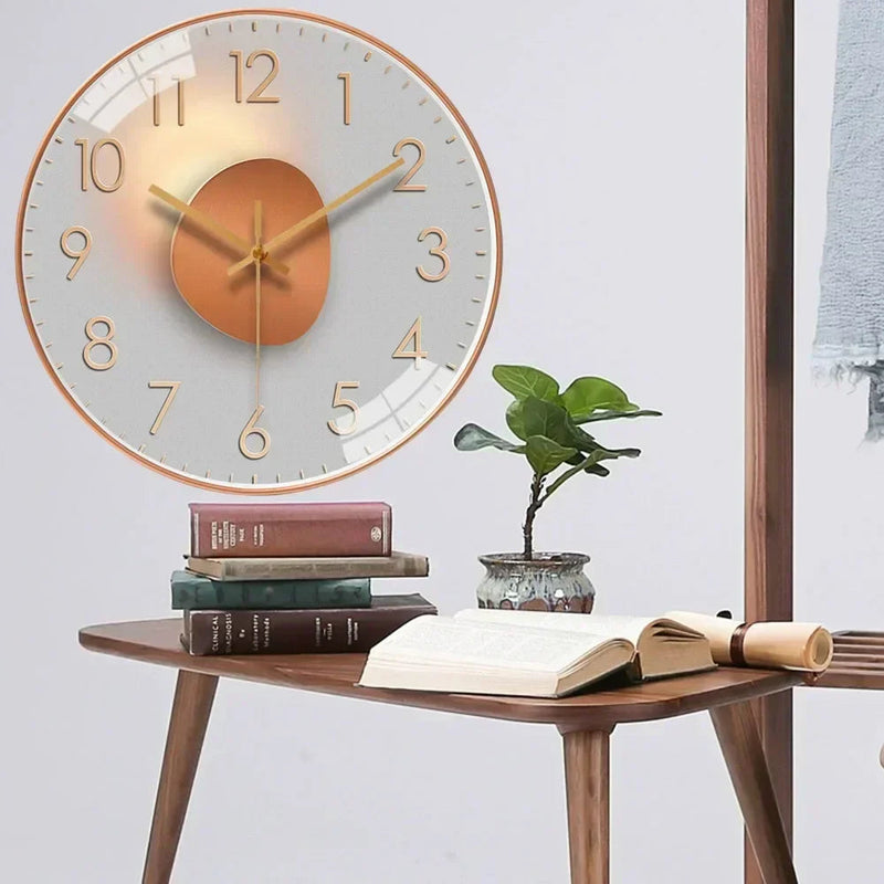 Moderne Veggklokke Minimalistisk Design 2