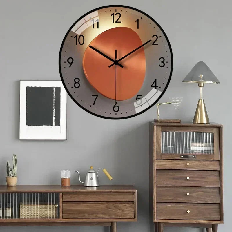 Moderne Veggklokke Minimalistisk Design 3
