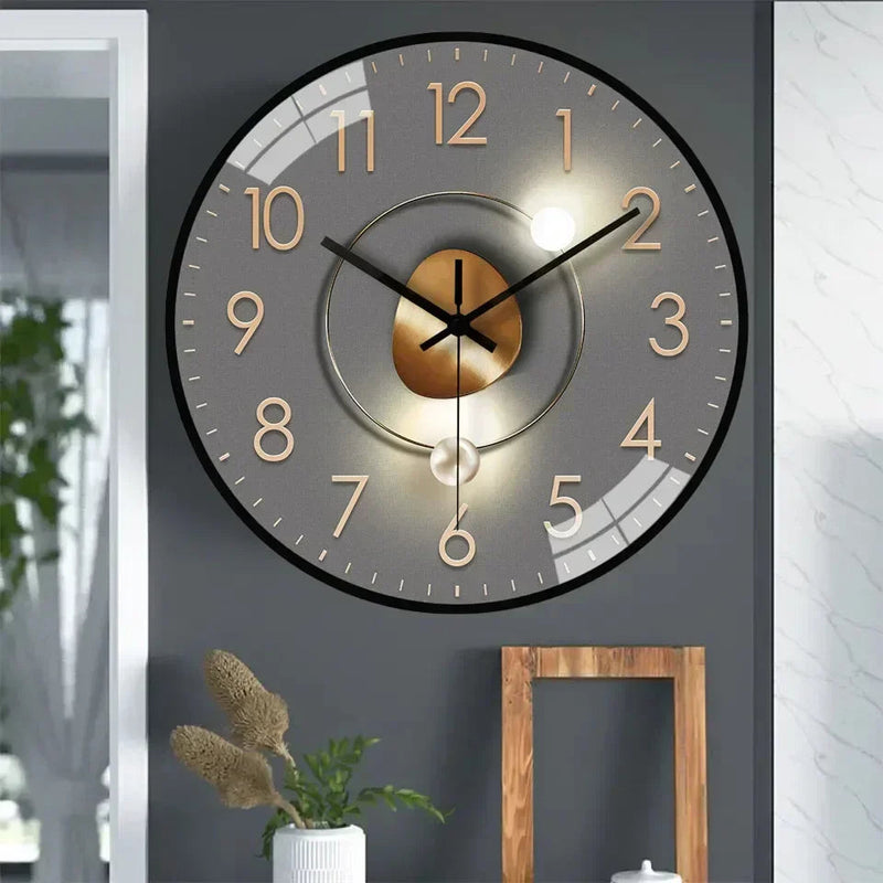 Moderne Veggklokke Minimalistisk Design 4