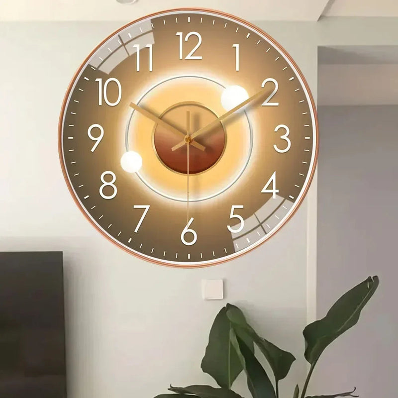 Moderne Veggklokke Minimalistisk Design 6