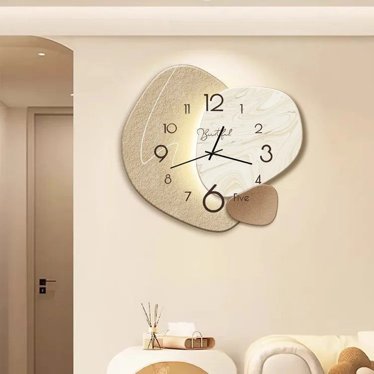 Moderne Veggklokke for Elegant Innredning 1