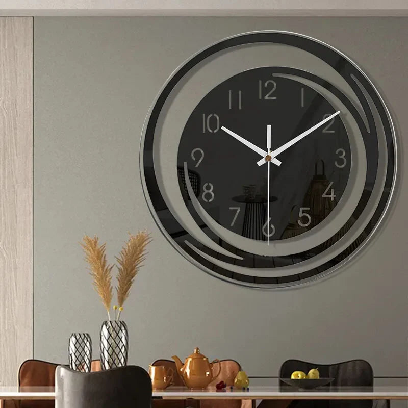 Moderne Veggklokke i Akryl med Minimalistisk Design 5