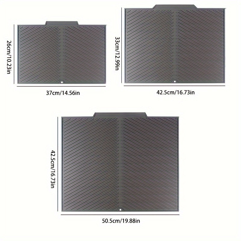 Multifunksjonell Silikon Tørkematte for Kjøkken 5